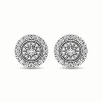 Thumbnail for 10K White Gold 1/3 Ct.Tw. Diamond Stud Earrings