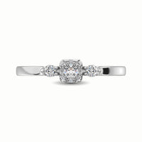 Thumbnail for 10K White Gold 1/3 Ct.Tw. Diamond Promise Ring