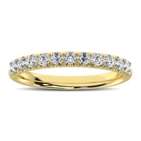 Thumbnail for 10K Yellow Gold 1/2 Ctw Annivesary Band