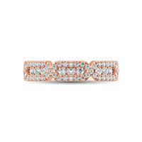 Thumbnail for 14K Rose Gold 1/2 Ct.Tw. Diamond Stackable Band