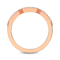 Thumbnail for 14K Rose Gold 1/2 Ct.Tw. Diamond Stackable Band