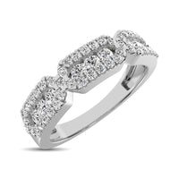 Thumbnail for 14K White Gold 1/2 Ct.Tw. Diamond Stackable Band