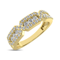 Thumbnail for 14K Yellow Gold 1/2 Ct.Tw. Diamond Stackable Band