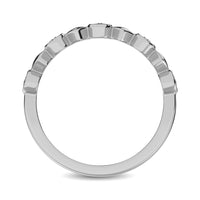 Thumbnail for 14K White Gold 1/6 Ct.Tw. Diamond Bezel Set Stackable Band