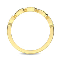 Thumbnail for 14K Yellow Gold 1/20 Ct.Tw. Diamond  Pear Shape Stackable Band