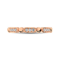 Thumbnail for 14K Rose Gold 1/10 Ct.Tw. Diamond Stackable Band