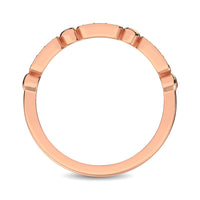 Thumbnail for 14K Rose Gold 1/10 Ct.Tw. Diamond Stackable Band