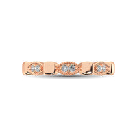 Thumbnail for 14K Rose Gold 1/10 Ct.Tw. Diamond Stackable Band