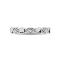 Thumbnail for 14K White Gold 1/10 Ct.Tw. Diamond Stackable Band