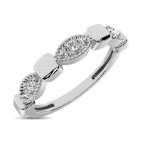 Thumbnail for 14K White Gold 1/10 Ct.Tw. Diamond Stackable Band