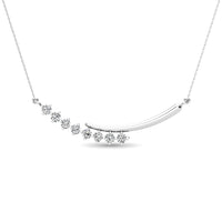 Thumbnail for 14K White Gold 1/4 Ct.Tw. Diamond Fashion Necklace