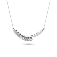 Thumbnail for 14K White Gold 1/4 Ct.Tw. Diamond Fashion Necklace