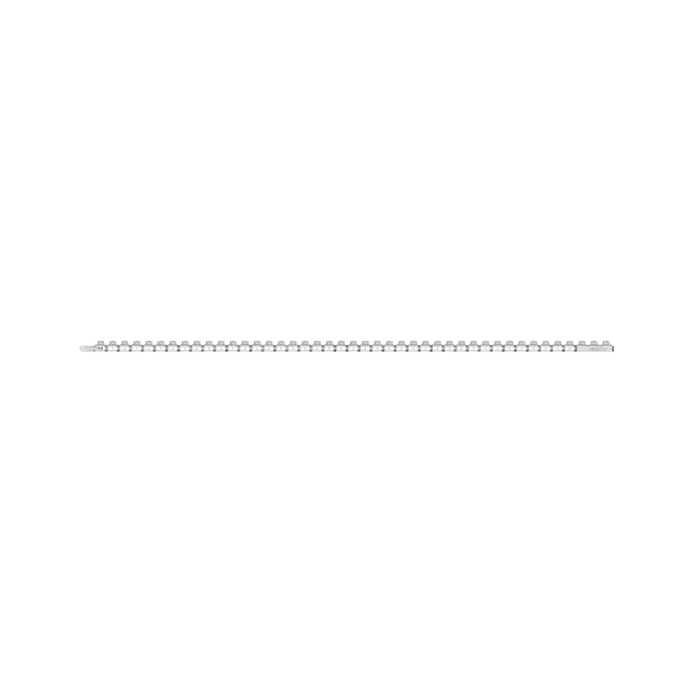 14K White Gold Diamond 1 3/4 Ct.Tw. Bracelet With Milgrain Details
