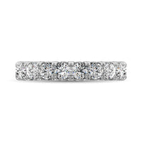 Thumbnail for 14K White Gold Diamond 3 Ct.Tw. 9 Stone Anniversary Band