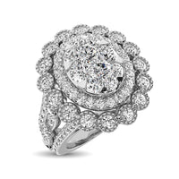 Thumbnail for 14K White  Gold 2 Ct.Tw. Diamond Engagement Ring
