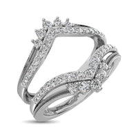 Thumbnail for 14K White Gold 1/2 Ct.Tw. Diamond Guard Ring