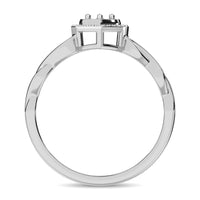 Thumbnail for 10K White Gold Diamond 1/10 Ct.Tw. Heart Ring