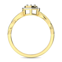 Thumbnail for 10K Yellow Gold Diamond 1/10 Ct.Tw. Heart Ring