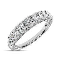 Thumbnail for 10K White Gold Diamond 1/2 Ct.Tw. Anniversary Ring