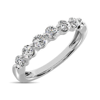Thumbnail for 10K White Gold Diamond 1/2 Ct.Tw.  Ladies Band