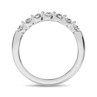 Thumbnail for 10K White Gold Diamond 1/2 Ct.Tw.  Ladies Band