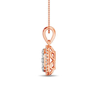 Thumbnail for Diamond Fashion Pendant 5/8 ct tw Round Cut in 14K Rose Gold