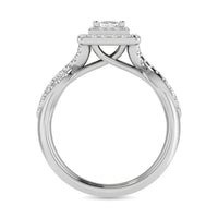 Thumbnail for 14K White Gold 1 Ct.Tw. Diamond Engagement Rings