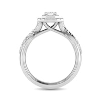 Thumbnail for 14K White Gold 1 Ct.Tw. Diamond Bridal Rings
