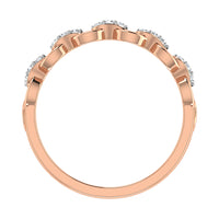 Thumbnail for 10K Rose Gold 1/10 Ct.Tw. Diamond Fashion Ring