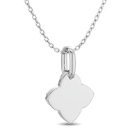 Thumbnail for 10KT WHITE GOLD 1/10CT TW DIAMOND PENDANT