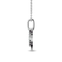 Thumbnail for 10KT WHITE GOLD 1/10CT TW DIAMOND PENDANT