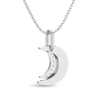 Thumbnail for 10KT WHITE GOLD 1/10CT TW DIAMOND PENDANT