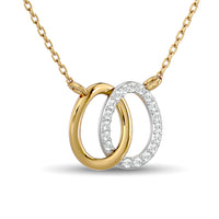Thumbnail for 10KT WHITE GOLD 1/6CT TW DIAMOND NECKPIECE