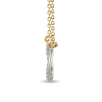 Thumbnail for 10KT WHITE GOLD 1/6CT TW DIAMOND NECKPIECE