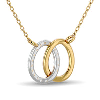 Thumbnail for 10KT WHITE GOLD 1/6CT TW DIAMOND NECKPIECE