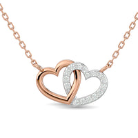 Thumbnail for 10KT WHITE GOLD 1/6CT TW DIAMOND NECKPIECE