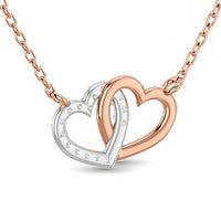 Thumbnail for 10KT WHITE GOLD 1/6CT TW DIAMOND NECKPIECE