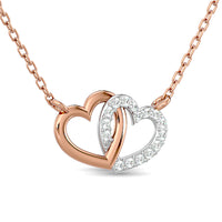 Thumbnail for 10KT WHITE GOLD 1/6CT TW DIAMOND NECKPIECE