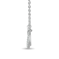 Thumbnail for 10KT WHITE GOLD 1/6CT TW DIAMOND NECKPIECE