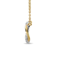 Thumbnail for 10KT WHITE GOLD 1/5CT TW DIAMOND NECKPIECE