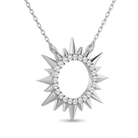 Thumbnail for 10KT WHITE GOLD 1/8CT TW DIAMOND NECKPIECE