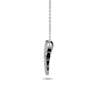 Thumbnail for 10KT WHITE GOLD 1/8CT TW DIAMOND PENDANT