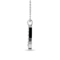 Thumbnail for 10KT WHITE GOLD 1/10CT TW DIAMOND PENDANT