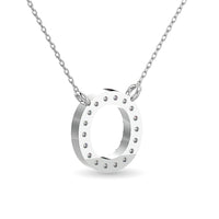 Thumbnail for 10KT WHITE GOLD 1/12CT TW DIAMOND PENDANT