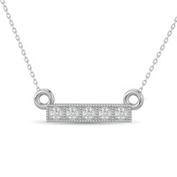 Thumbnail for 10KT WHITE GOLD  1/20CT TW DIAMOND PENDANT