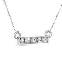 Thumbnail for 10KT WHITE GOLD  1/20CT TW DIAMOND PENDANT