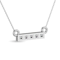 Thumbnail for 10KT WHITE GOLD  1/20CT TW DIAMOND PENDANT