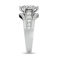 Thumbnail for Diamond 1 ct tw Round Cut Fashion Ring in 10K White Gold