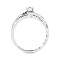 Thumbnail for 10K White  Gold 1/5 Ct.Tw. Diamond Promise Ring