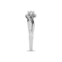 Thumbnail for 10K White  Gold 1/5 Ct.Tw. Diamond Promise Ring